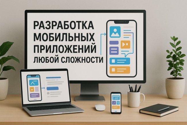 Разработка мобильных приложений любой сложности